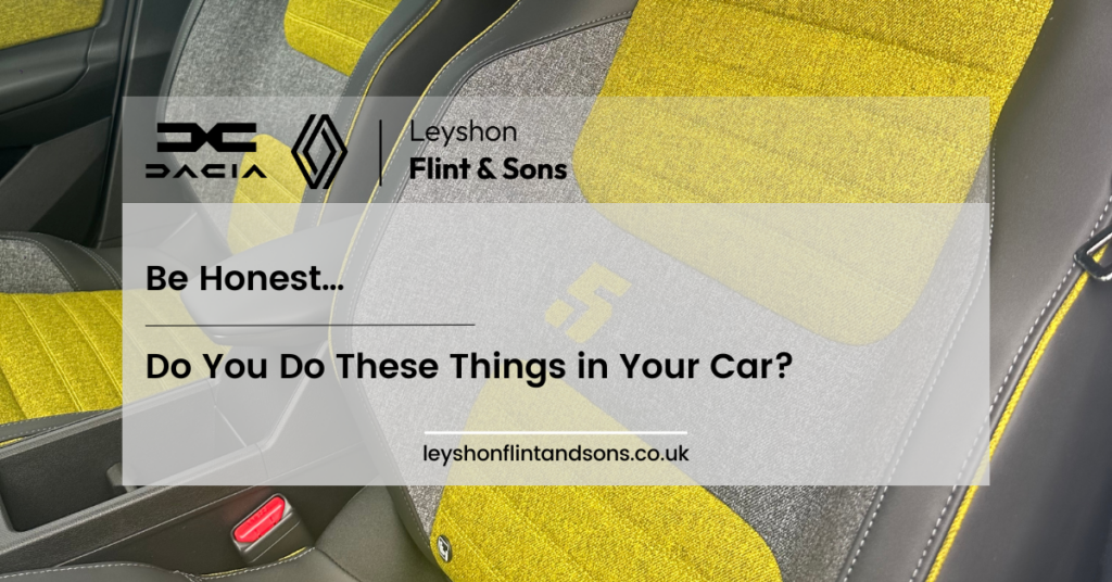 Common Driving Habits: Be Honest… Do You Do These Things in Your Car? Blog Image